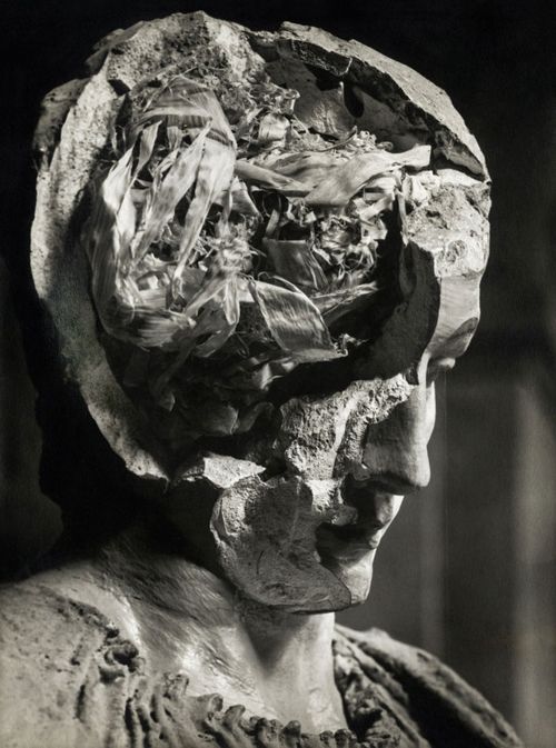 S&aacute;drov&aacute; hlava&nbsp;(Plaster Head), Josef Sudek, 19