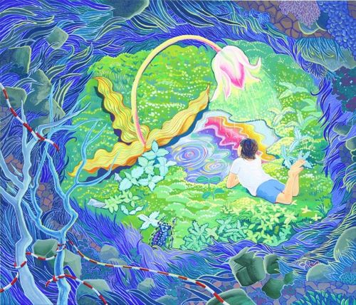 psikonauti:Sachiho Ikeda (Japanese, b. 1986)The Light of Tulip,