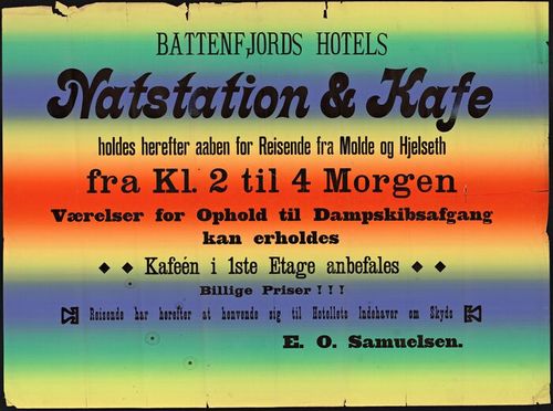 Battenfjords Hotels Natstation &amp; Kafe broadside