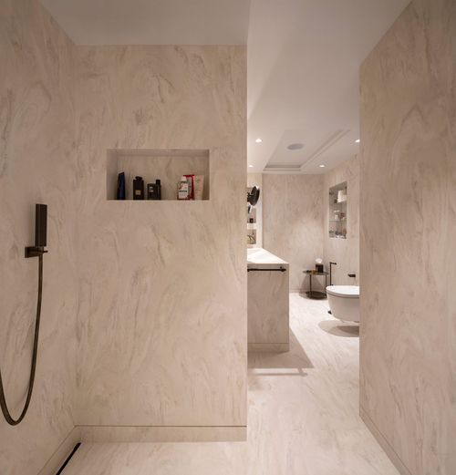 Corian Solid Surface used to create "seamless" elegance in Sofia