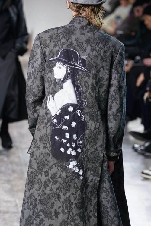 Yohji Yamamoto Pour Homme AW 2024-2025         Print Designs by: