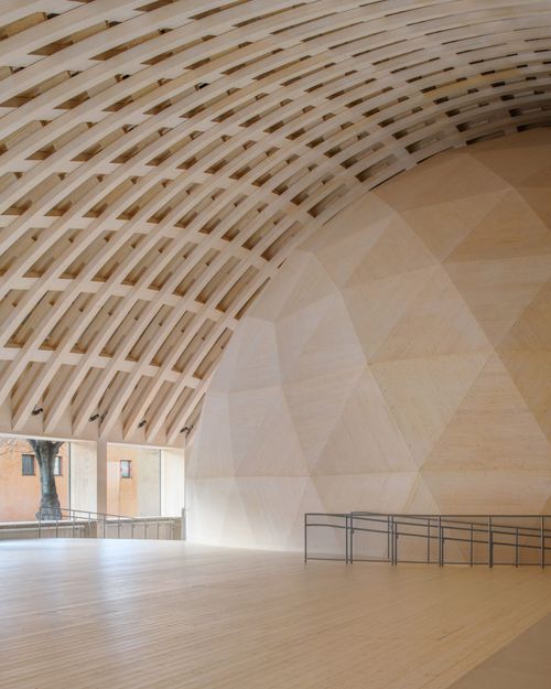 Elding Oscarson creates CLT dome theatre inside Swedish museum e