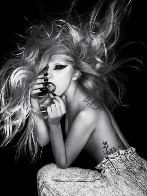 lady gaga photographed by nick knight for born this way, 2011