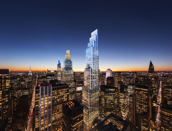 Foster + Partners designs tiered Park Avenue supertall skyscrape